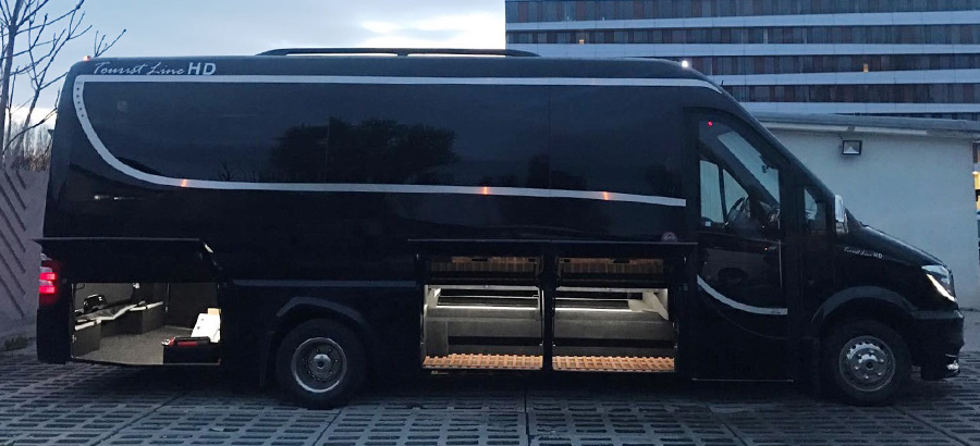 Luxury High Deck Sprinter GT Limousines